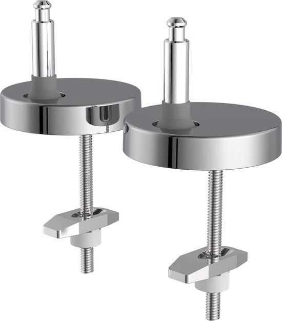 Schütte Wc-bril Duroplast - Toiletbril met softclose en snelsluiting - Wit
