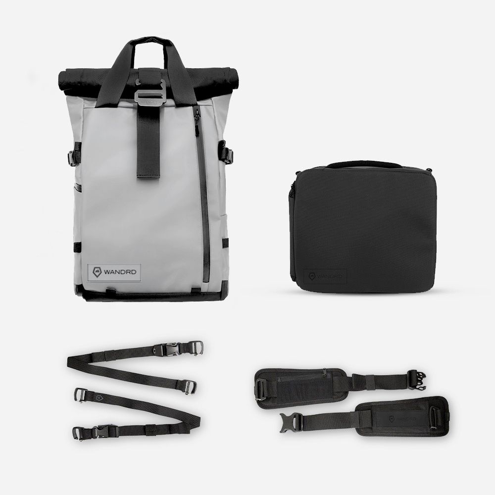 WANDRD THE PRVKE 31-Liter Grey Photo Bundle