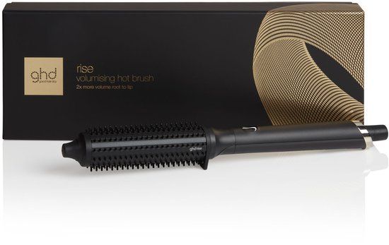ghd Rise Hot Brush - Zwart - Keramische coating - 1 stuk(s)