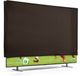 kwmobile TV Cover voor 75" Televisie - Beschermhoes - Chocoladebruin