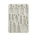 Stamperia - Siliconen vorm A5 voor scrapbooking, bullet journals en meer, non-stick oppervlak, geschikt voor Air-Dry Clay, hars en meer, perfect voor ambachten en geschenken (Fortune - alchemy)