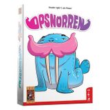 999 Games - Opsnorren - kaartspel - Wie heeft de langste snor? - Hilarisch slagenspel!