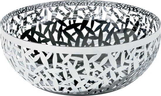 Alessi Cactus Fruitschaal - Zilver - RVS - Rond - 29 cm