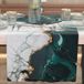 PETTI Artigiani Italiani - Tafelloper, modern, elegant, marmereffect, 100% Made in Italy