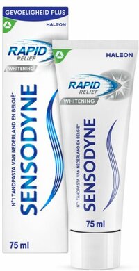 Sensodyne Rapid Relief Whitening Tandpasta 75 ml
