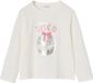 Vertbaudet Meisjes-T-shirt met lange mouwen en metallic animatie