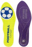 Footgel Voetbalinlegzool Geel EU 35-38