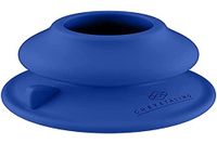 Shots Chrystalino Vibrante - Silicone Suction Cup - Blue