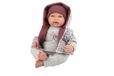 Muñecas Arias Elegance Mies Garnet Met Probeer Mij Te Laten Huilen Mechanisme Babypop 45 Cm Grijs Enfants