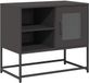 vidaXL Tv-meubel 68x39x60,5 cm staal zwart