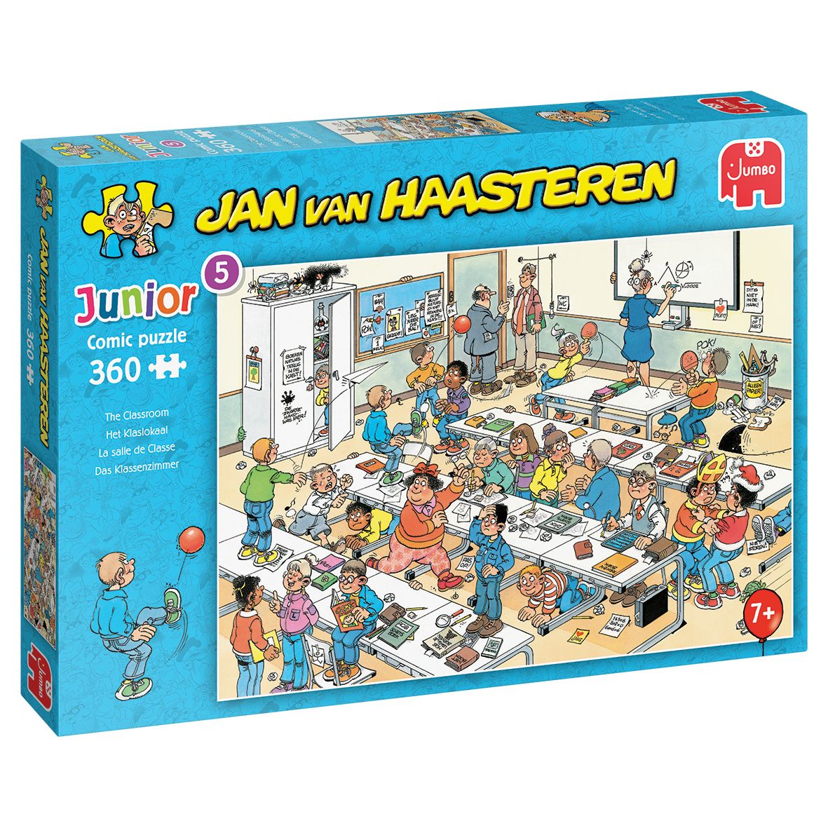 Jan van Haasteren Junior Het Klaslokaal 360 stukjes Kinderpuzzel - 7+ jaar
