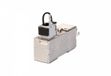 METZ CONNECT RJ45 Netwerk Adapter CAT 7a [1x RJ45-bus - 1x RJ45-bus] Zilver
