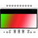 Display Elektronik Achtergrond verlichting Groen/rood, Wit