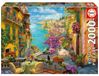 Puzzle 2000 pièces café espagnol