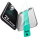 ESR 2-pack schermbeschermer voor iPad Air 13 inch M3/M2 2025/2024 (7e/6e generatie), gehard glasfilm met perfecte pasvorm, volledige potloodondersteuning, krasbestendig, HD-helderheid, luchtbelvrij