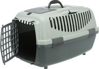 TRIXIE Capri - Vervoersbox - S - tot 12 kg - Antraciet/Grijs/Groen
