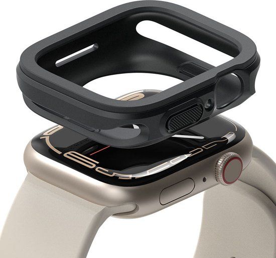 Ringke Air Sports Apple Watch 45MM / 44MM Hoesje TPU Grijs