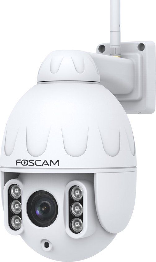 Foscam SD4 - Outdoor Security Camera - 4MP - Full HD - Pan/Tilt/Zoom - 50m Night Vision - White