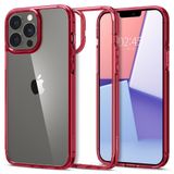 Spigen Ultra Hybrid Apple iPhone 13 Pro Coque Transparent/Rouge
