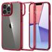Spigen Ultra Hybrid Apple iPhone 13 Pro Coque Transparent/Rouge