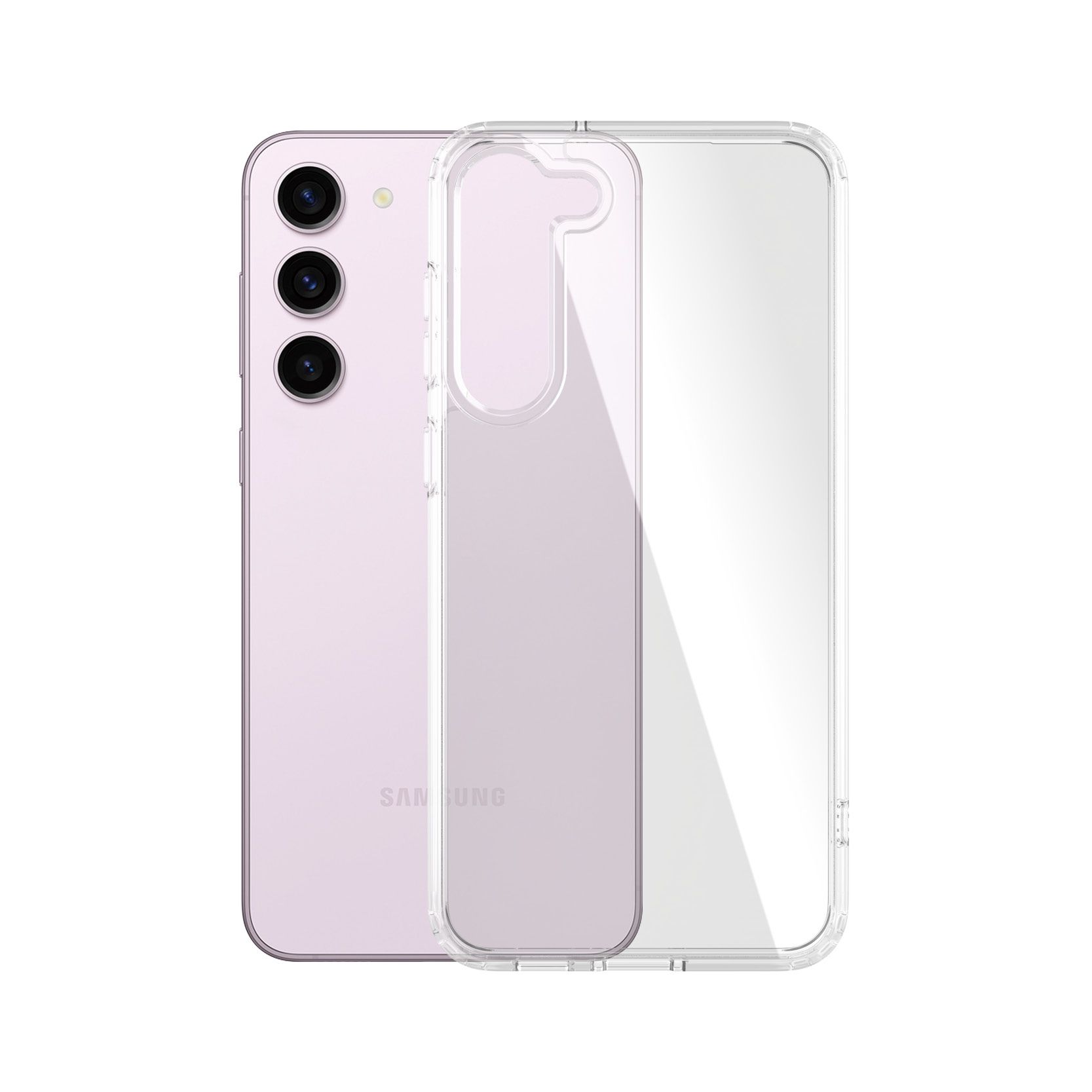PanzerGlass HardCase Transparent Samsung Galaxy S23+ mobiele telefoon behuizingen Hoes Transparant