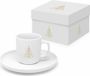 PPD Pure Mood goud, matte espressobeker met schotel, espressokop, beker, koffiekop, 75 ml, 604613