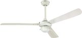 Westinghouse Mountain Gale white IP44 plafondventilator 132 cm