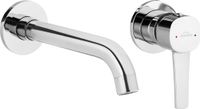 Invena BADLAND Wastafelmengkraan GLAMOUR, zilverkleurig, voor badkamers