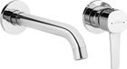 Invena BADLAND Wastafelmengkraan GLAMOUR, zilverkleurig, voor badkamers
