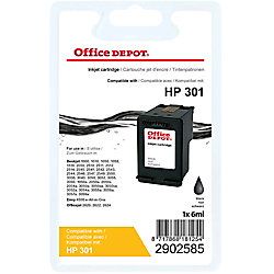 Office Depot Compatible HP 301 Inktcartridge CH561EE Zwart