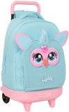 Furby Schoolrugzak met Wielen Hemelsblauw 33 x 45 x 22 cm