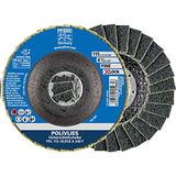 PFERD Polivlies-schijf, 5 stuks, 115 mm, A240, fijn, X-lock (22,23 mm), 44694203