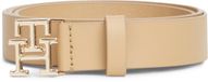 Tommy Hilfiger Riem Leer Unisex Volwassenen Herfst/Winter Classic Khaki