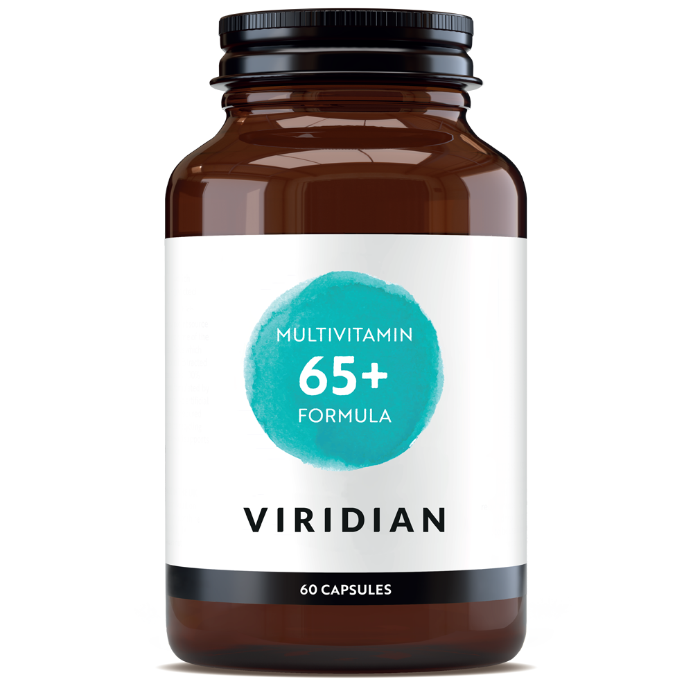 Viridian Multivitamin 65+ Formula Capsules