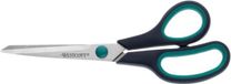 Westcott schaar - easy grip - 21cm - RVS - soft grip - linkshandig - blauw/zwart