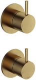 Hotbath Cobber CB129 robinet de mélange encastré pour douche avec inverseur 2 voies (partie finition)