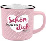 Sheepworld Schön, dass es Dich gibt! mok Zwart, Roze, Wit