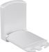 Shenzhen Haorui Industrial Technology Co., Ltd. Support de casque pliable avec crochet en silicone - Universel pour casques de jeu - Pour bureau, mur, verre, métal - Blanc, auto-adhésif