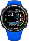 Ratio Idive Color Deep Duikcomputer Blauw