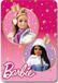 Barbie Fleece deken 100 x 140 cm Roze