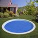 Gre Accessories Gre CVPE550 Inbouw zomerafdekking voor zwembad Ø 550 cm 400 micron Blauw