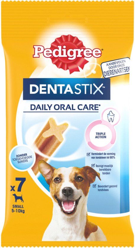 Pedigree Dentastix Mini Single 7-Pack - Hondensnacks - 110 g 7 stuks