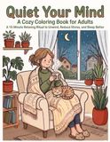 Quiet Your Mind: A Cozy Coloring Book for Adults