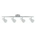 Stekkerdoos Cholo Stekkerdoos 4 x E14, wit/chroom, elegant en functioneel. Afmetingen: 16 x 69