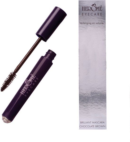 Herome Cosmetics Herome Eye Care Brilliant Mascara Chocolate Brown