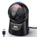 Tera Barcodescanner platform omnidirectioneel: 1D 2D QR code desktoplezer handsfree USB kabel verstelbare hoek, plug-and-play voor POS supermarkt magazijn detailhandel ziekenhuis 9700