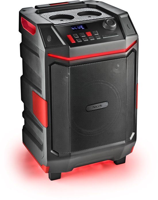 NGS WILD BASH Draadloze stereoluidspreker Zwart 50 W