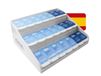KMINA - Weekpillendoos 3 Pillendoos, Spaans, Groot, Medicijn Organiser, Gepatenteerd - Made in Europe
