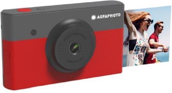 Agfa Mini Shot 2x3 Red Instant Camera