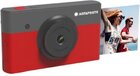 Agfa Mini Shot 2x3 Instant Camera - Red/Black - 10MP - Bluetooth - 2019